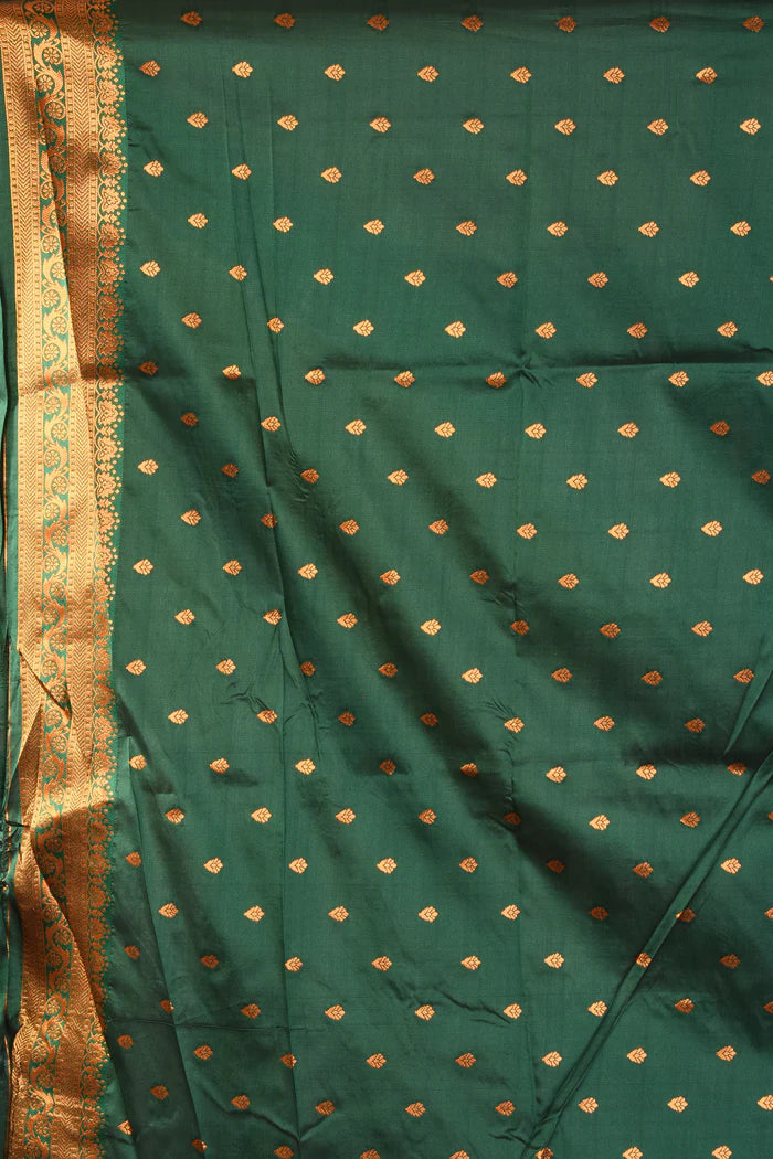 Purple Blended Katan Silk Saree - Keya Seth Exclusive