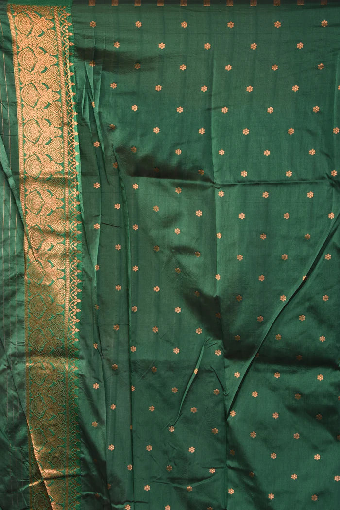 Purple Blended Katan Silk Saree - Keya Seth Exclusive