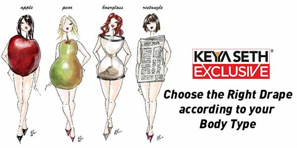 Choose the right Drape according to your Body Type