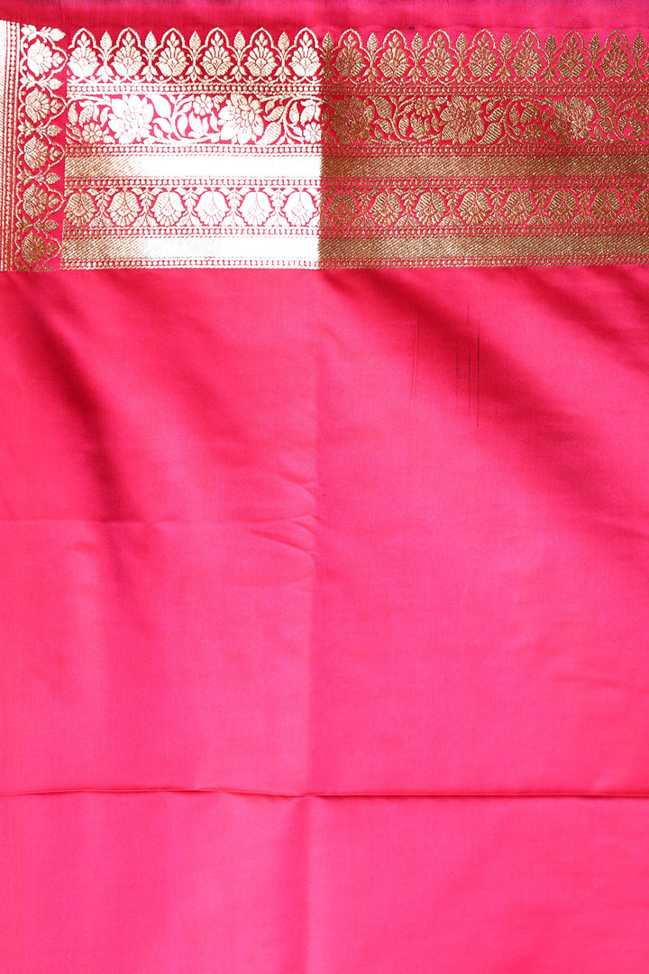 Pastel Red Banarasi Saree - Keya Seth Exclusive