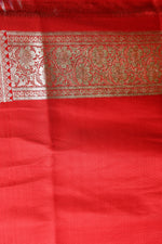Load image into Gallery viewer, Patli Pallu Blush Red Banarasi Saree - Keya Seth Exclusive