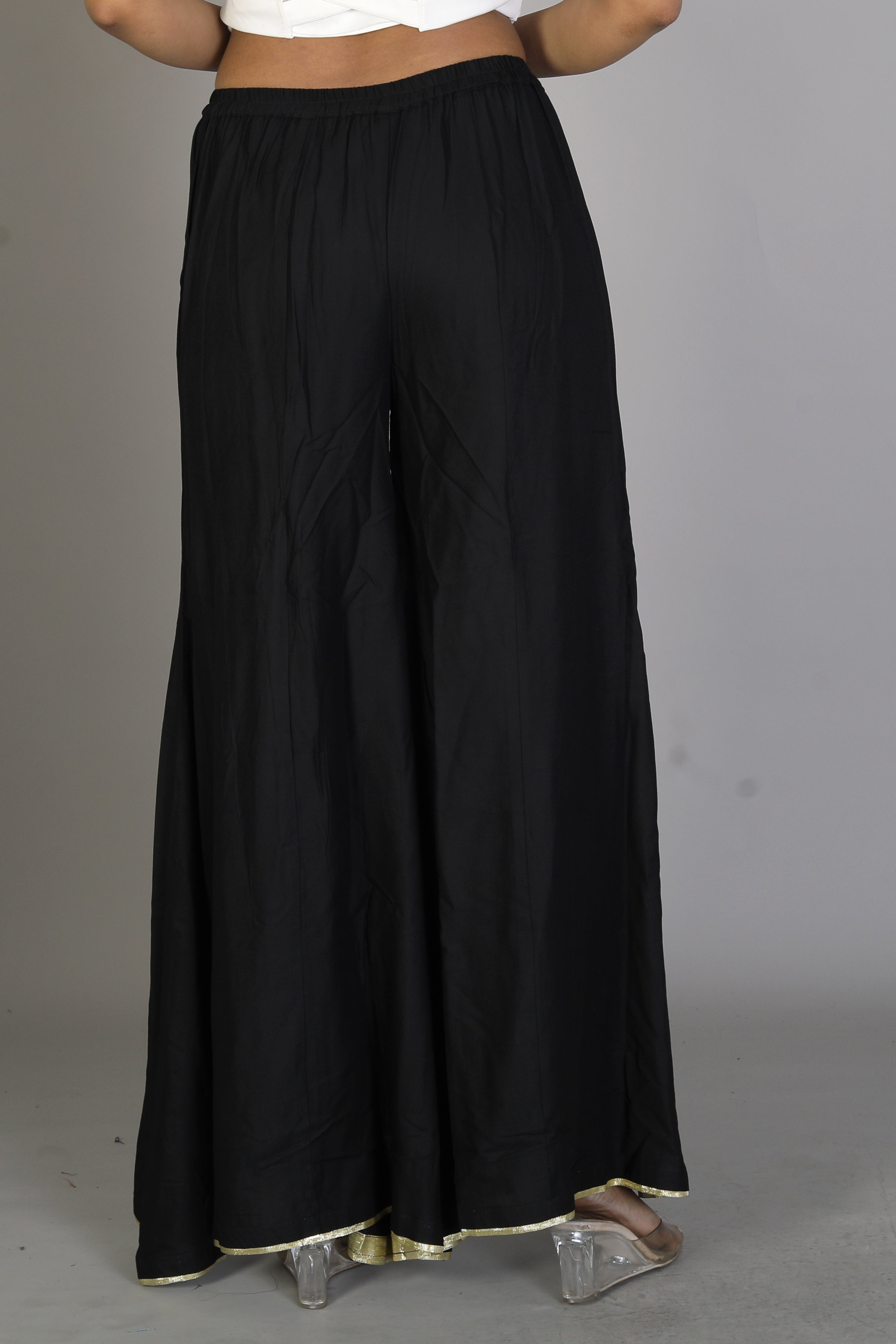 Women’s Black Palazzo - Keya Seth Exclusive