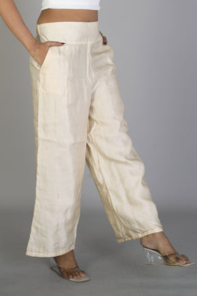 Women’s Offwhite Palazzo - Keya Seth Exclusive
