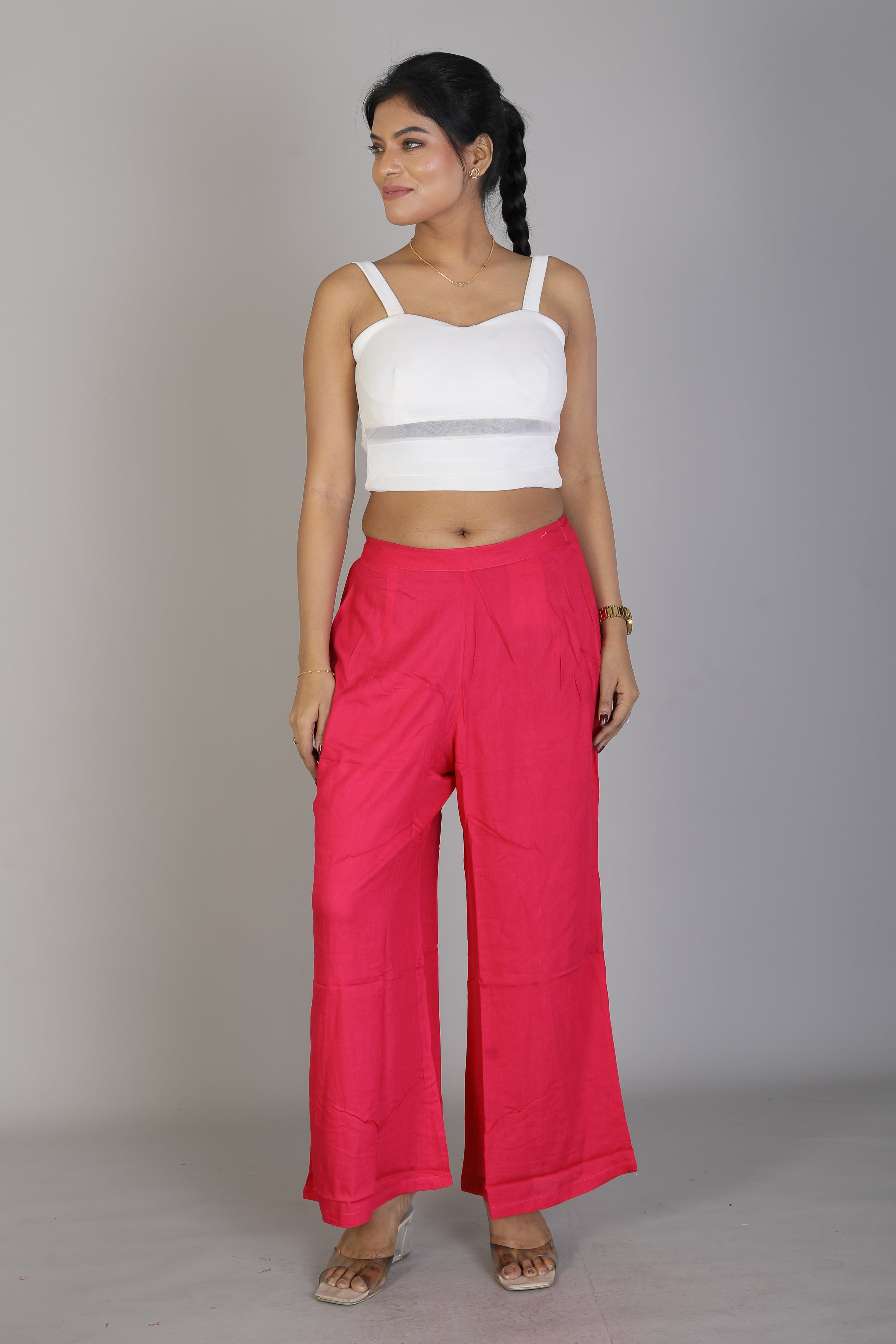 Women’s Pink Palazzo - Keya Seth Exclusive