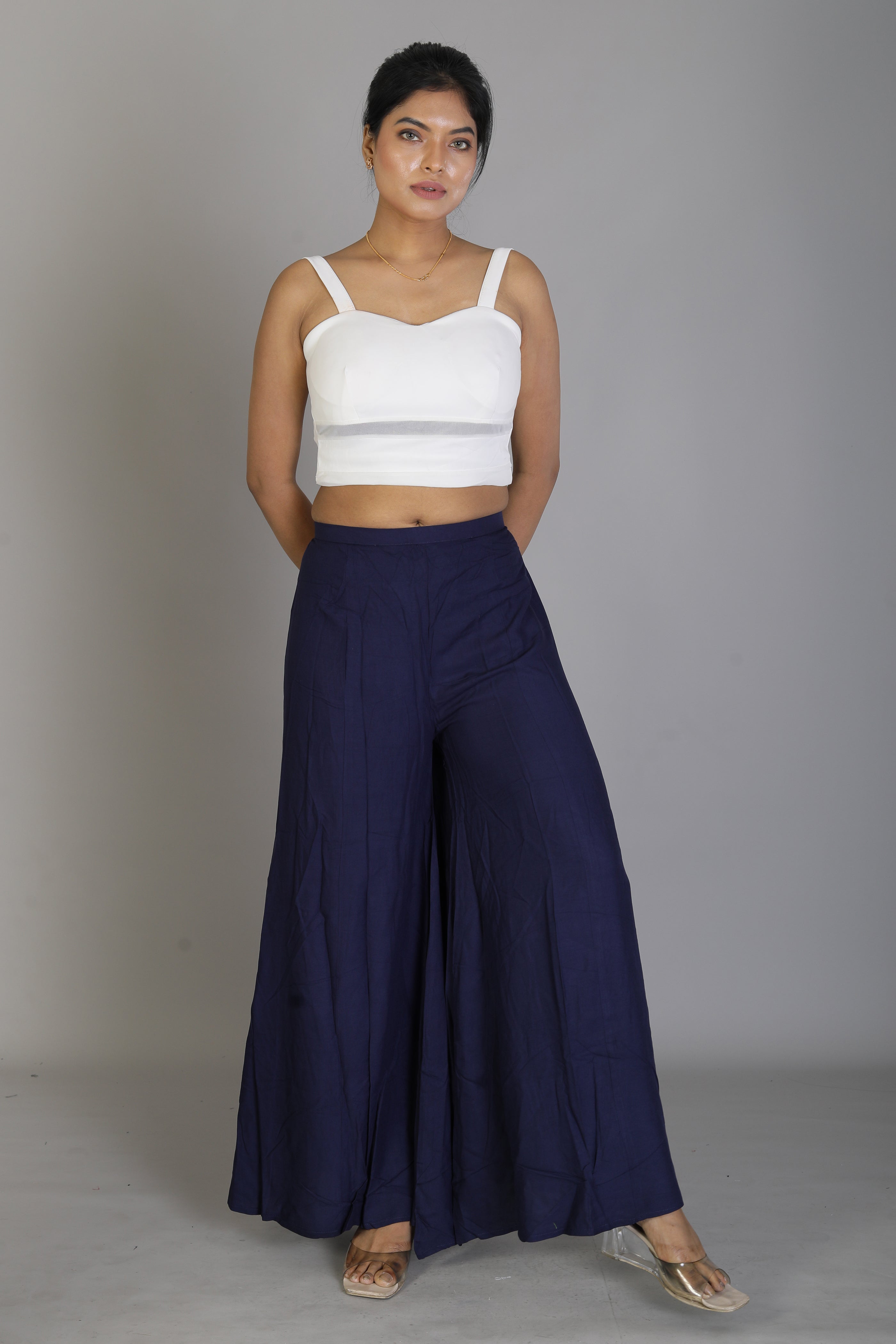 Women’s Blue Palazzo - Keya Seth Exclusive