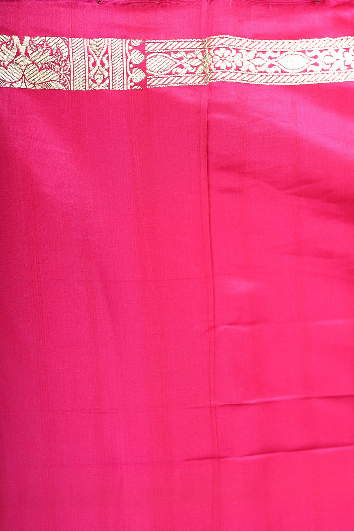 Sweet Pink Punch Banarasi Saree - Keya Seth Exclusive