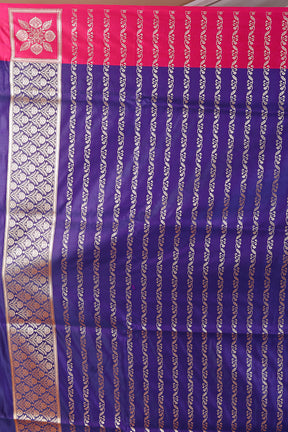 Violet Blended Mashru Silk - Keya Seth Exclusive