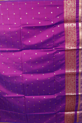 Dual Tone Lavender Blended Mashru Silk - Keya Seth Exclusive