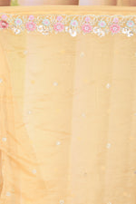 Load image into Gallery viewer, Pastel Yellow Jimmy Choo Saree
