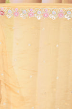 Load image into Gallery viewer, Pastel Yellow Jimmy Choo Saree - Keya Seth Exclusive
