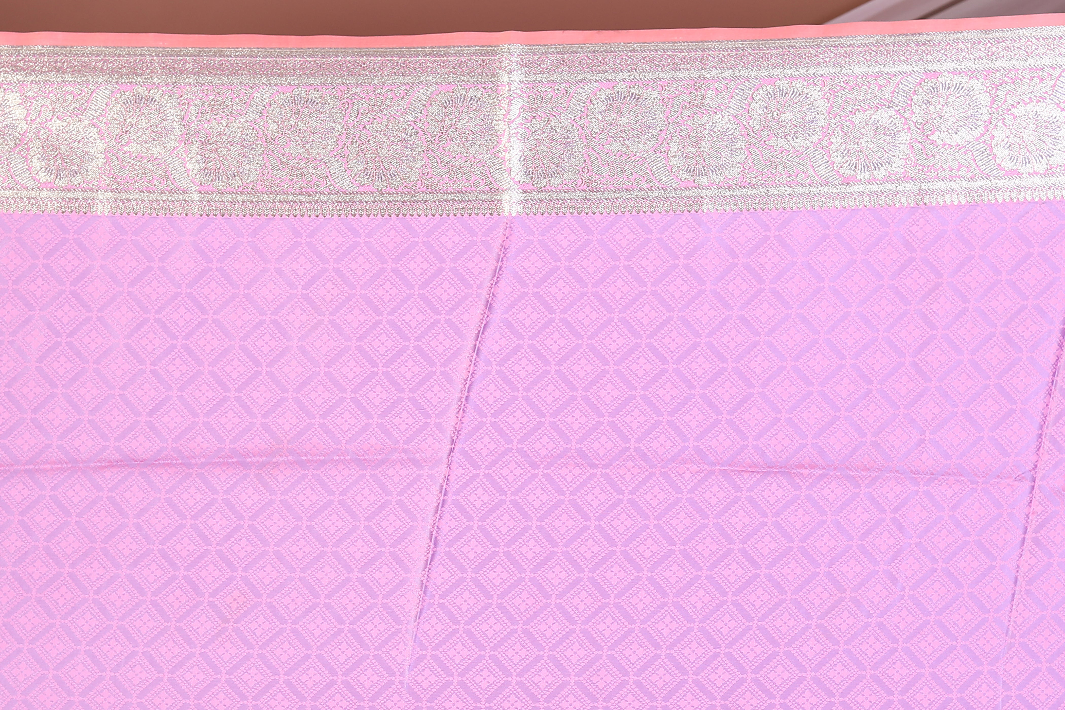 Mauve Blended Satin Silk Saree - Keya Seth Exclusive