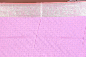 Mauve Blended Satin Silk Saree - Keya Seth Exclusive