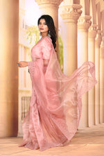 Load image into Gallery viewer, Powder Pink Jimmy Choo Saree - Keya Seth Exclusive
