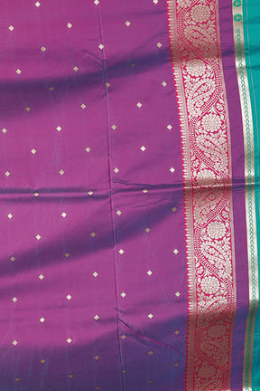 Rama Green Blended Mashru Silk - Keya Seth Exclusive