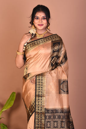 Offwhite Pure Kanjivaram Silk Saree - Keya Seth Exclusive