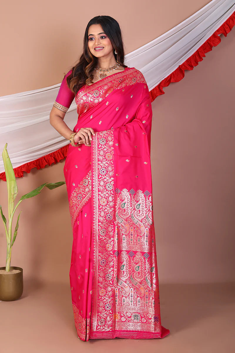 Rani Art Silk Saree - Keya Seth Exclusive