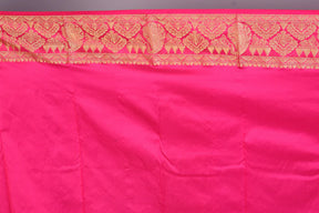 Orange Pure Kanjivaram Saree with Blouse Piece - Keya Seth Exclusive