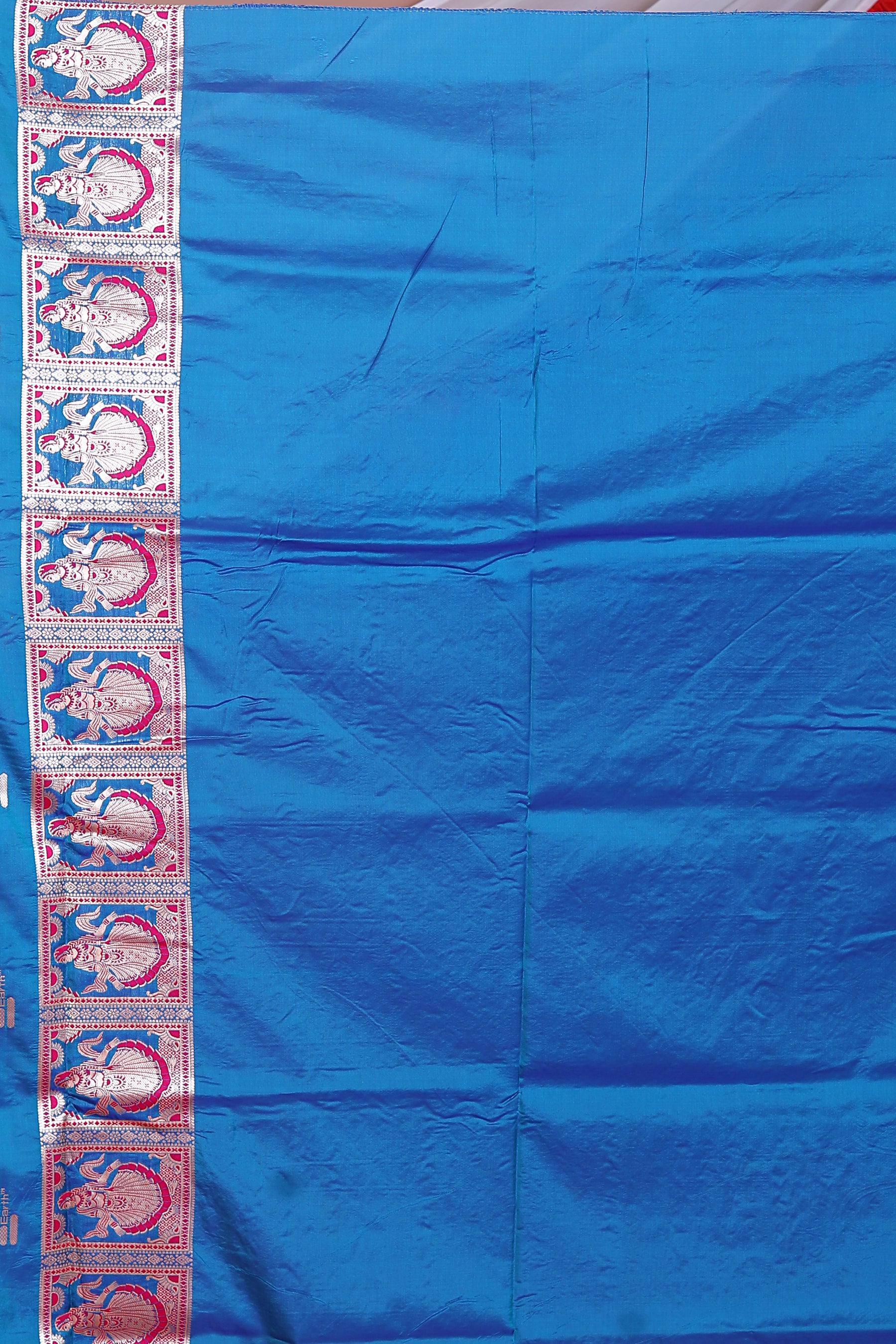 Blue Blended Baluchari Saree - Keya Seth Exclusive