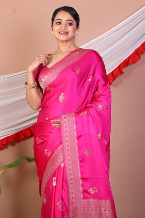Rani Blended Mushro Silk Saree - Keya Seth Exclusive