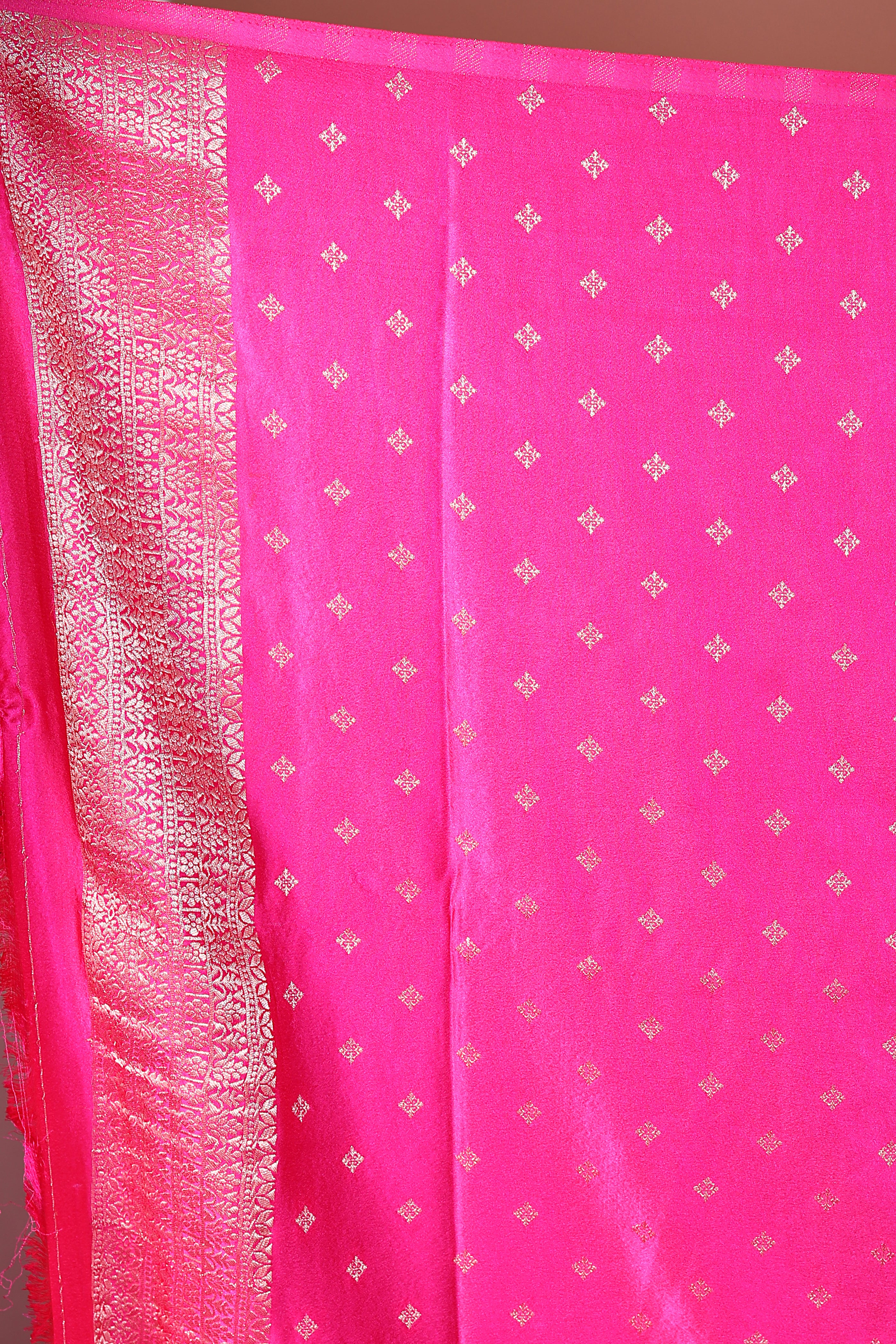 Rani Blended Mashru Silk Saree - Keya Seth Exclusive
