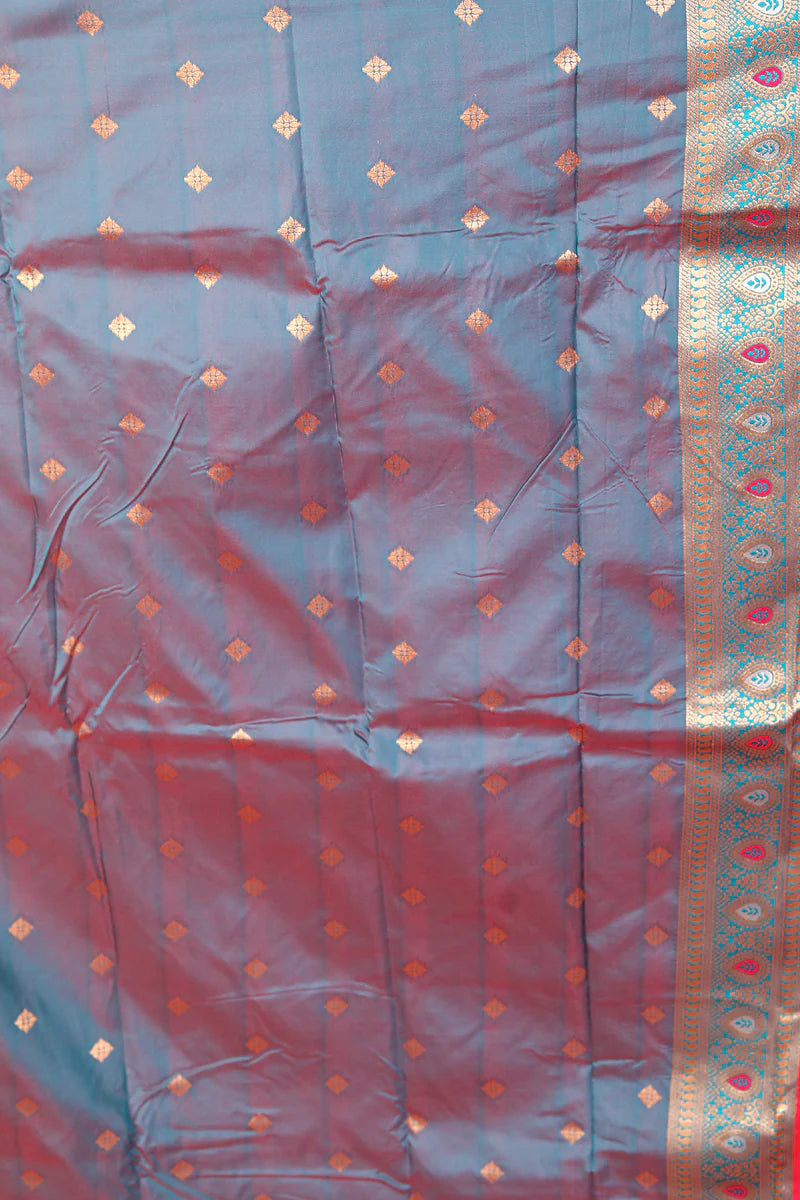 Rani Blended Mashru Silk Saree - Keya Seth Exclusive