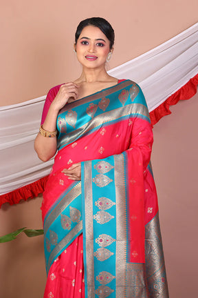 Rani Blended Mashru Silk Saree - Keya Seth Exclusive