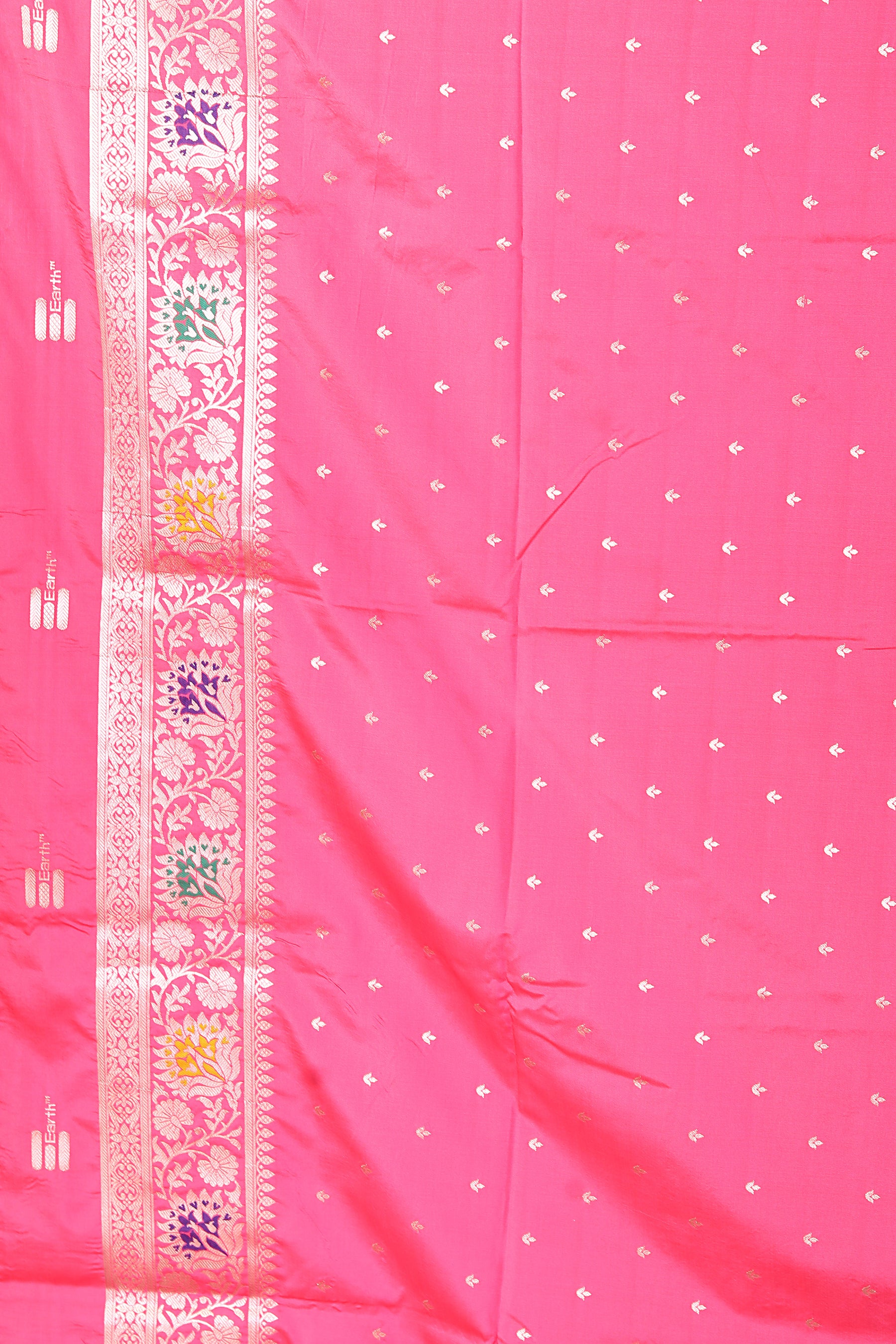 Rose Pink Blended Mashru Silk Saree - Keya Seth Exclusive