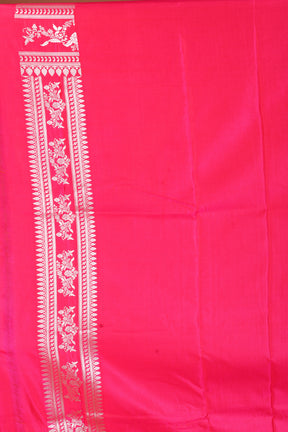 Pink Blended Mashru Silk Saree - Keya Seth Exclusive