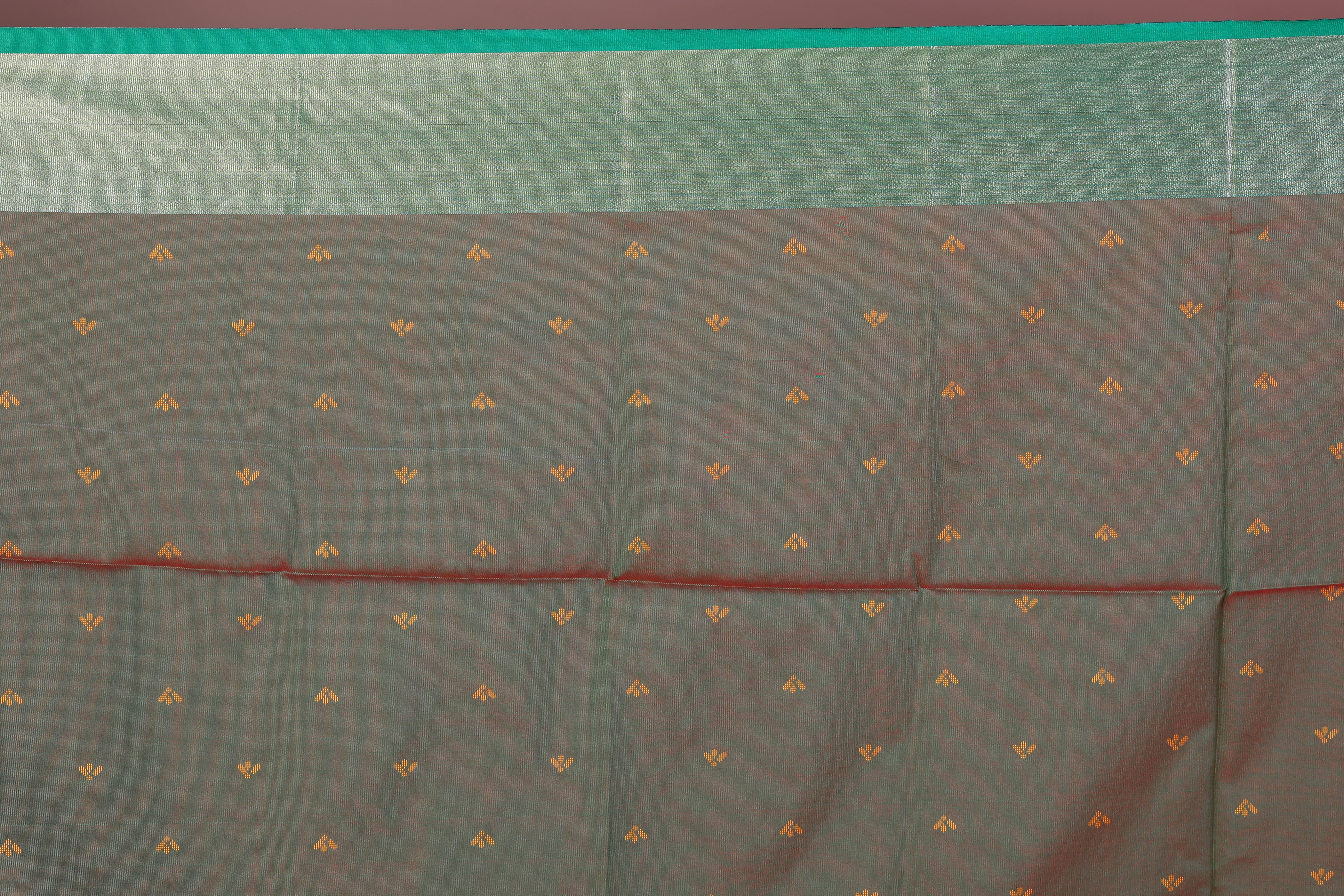 Red Blended Bangalore Silk Saree - Keya Seth Exclusive