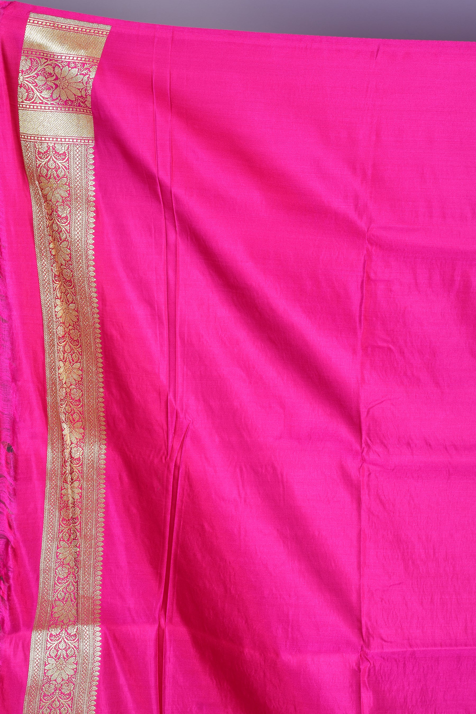 Pink Banarasi Saree with Blouse Piece - Keya Seth Exclusive