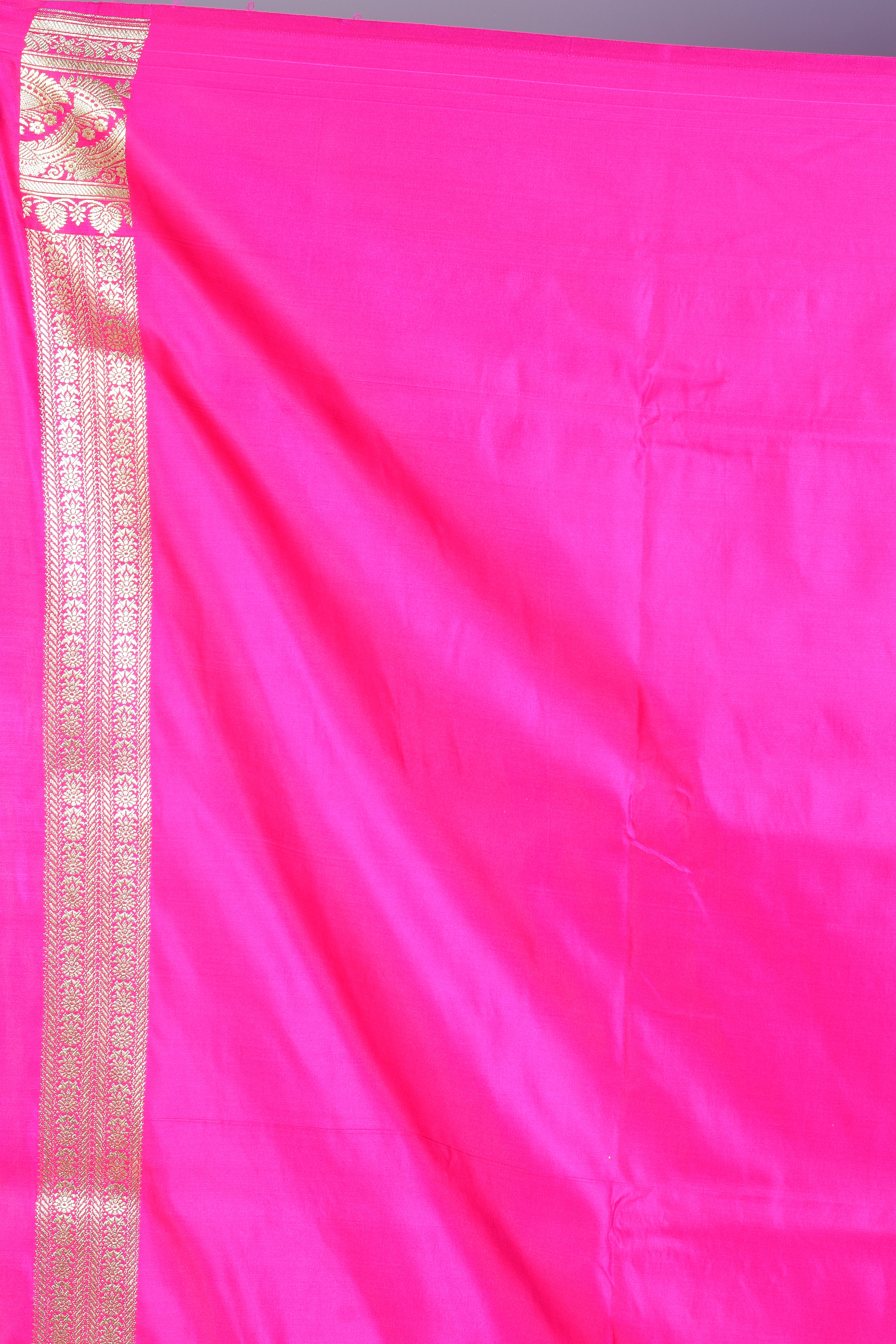 Pink Banarasi Saree with Blouse Piece - Keya Seth Exclusive