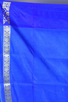 Bright Rani Patli Pallu Banarasi Saree with Blouse Piece - Keya Seth Exclusive
