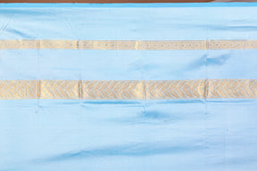 Blue Pure Kanjivaram Silk Saree - Keya Seth Exclusive