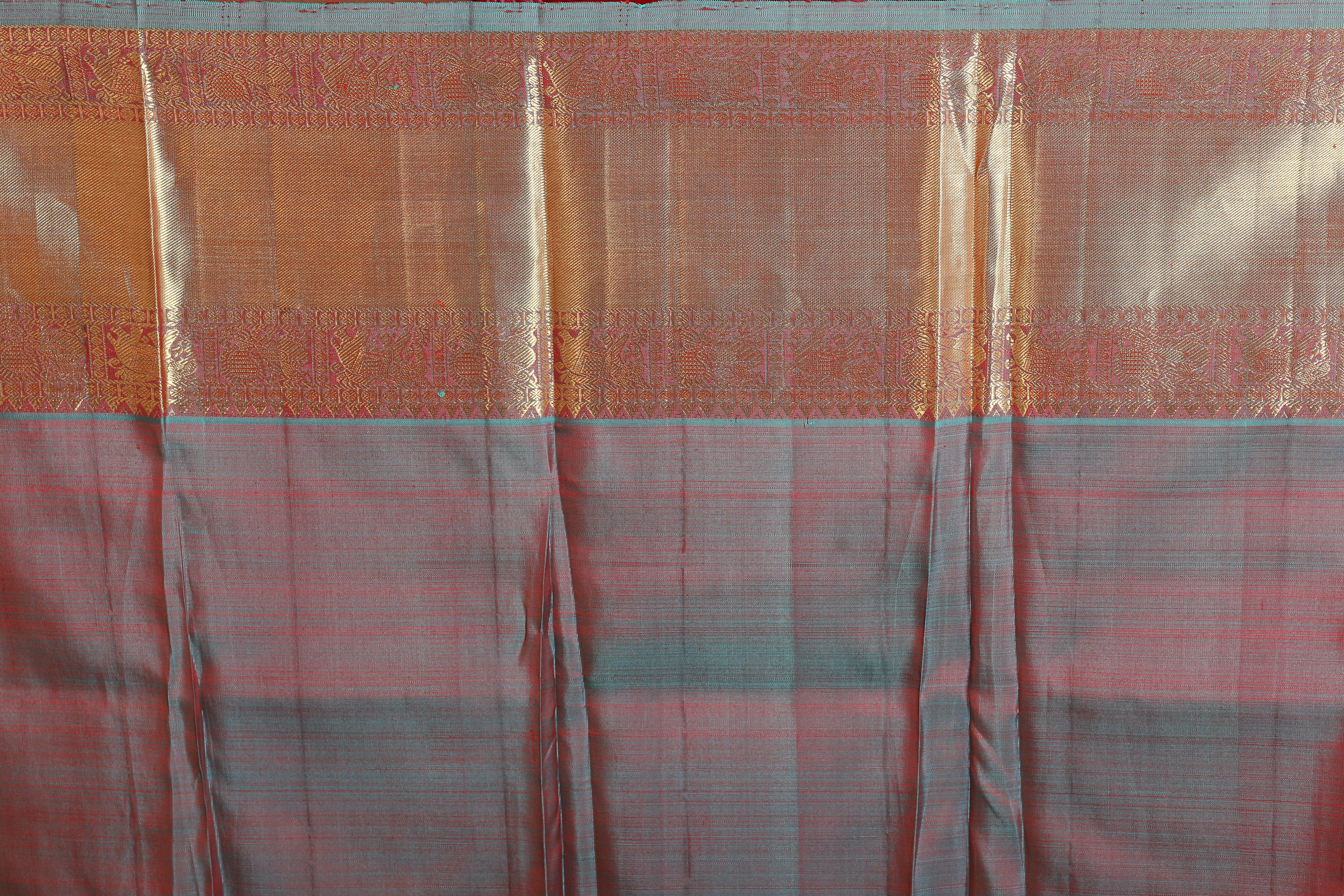 Red Pure Kanjivaram Silk Saree - Keya Seth Exclusive