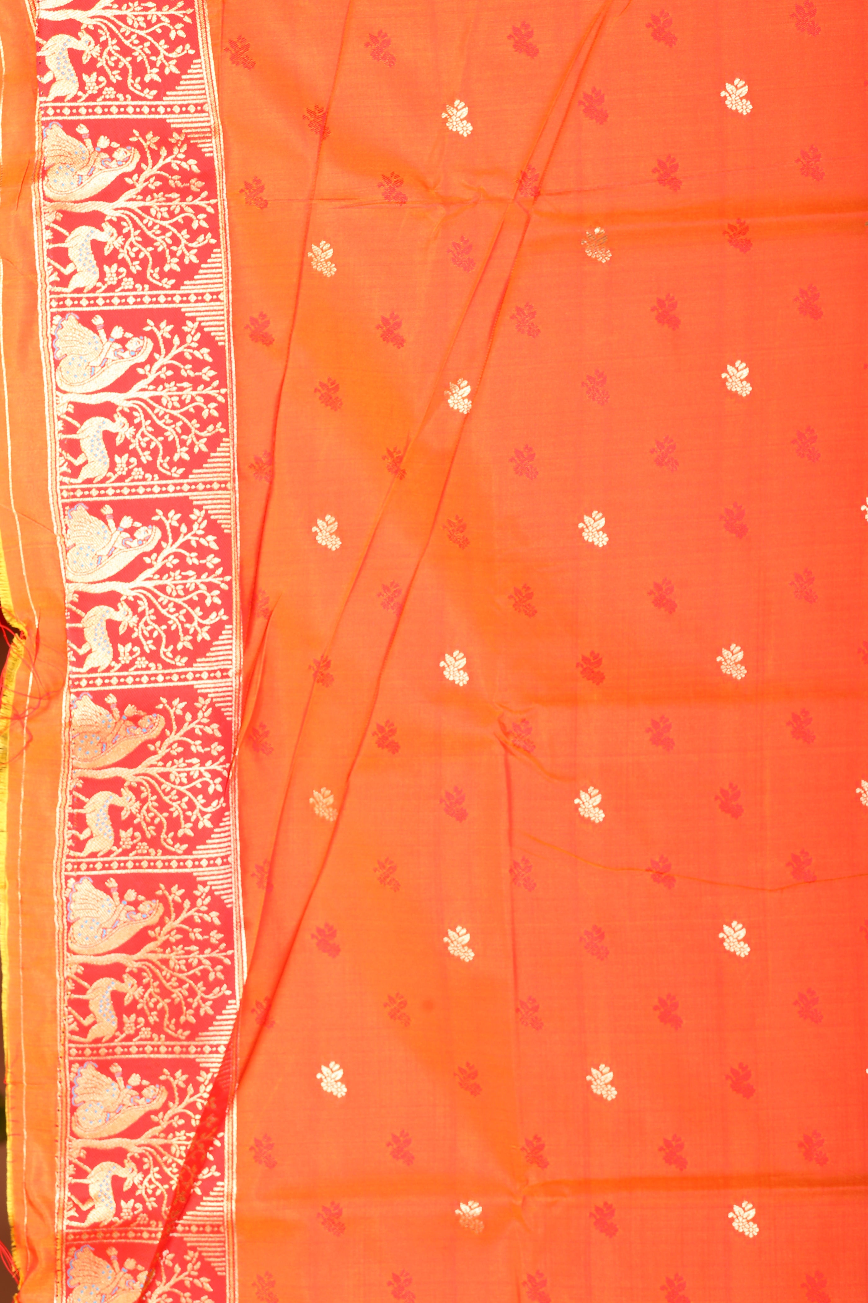 Sea Green Blended Baluchari Saree - Keya Seth Exclusive