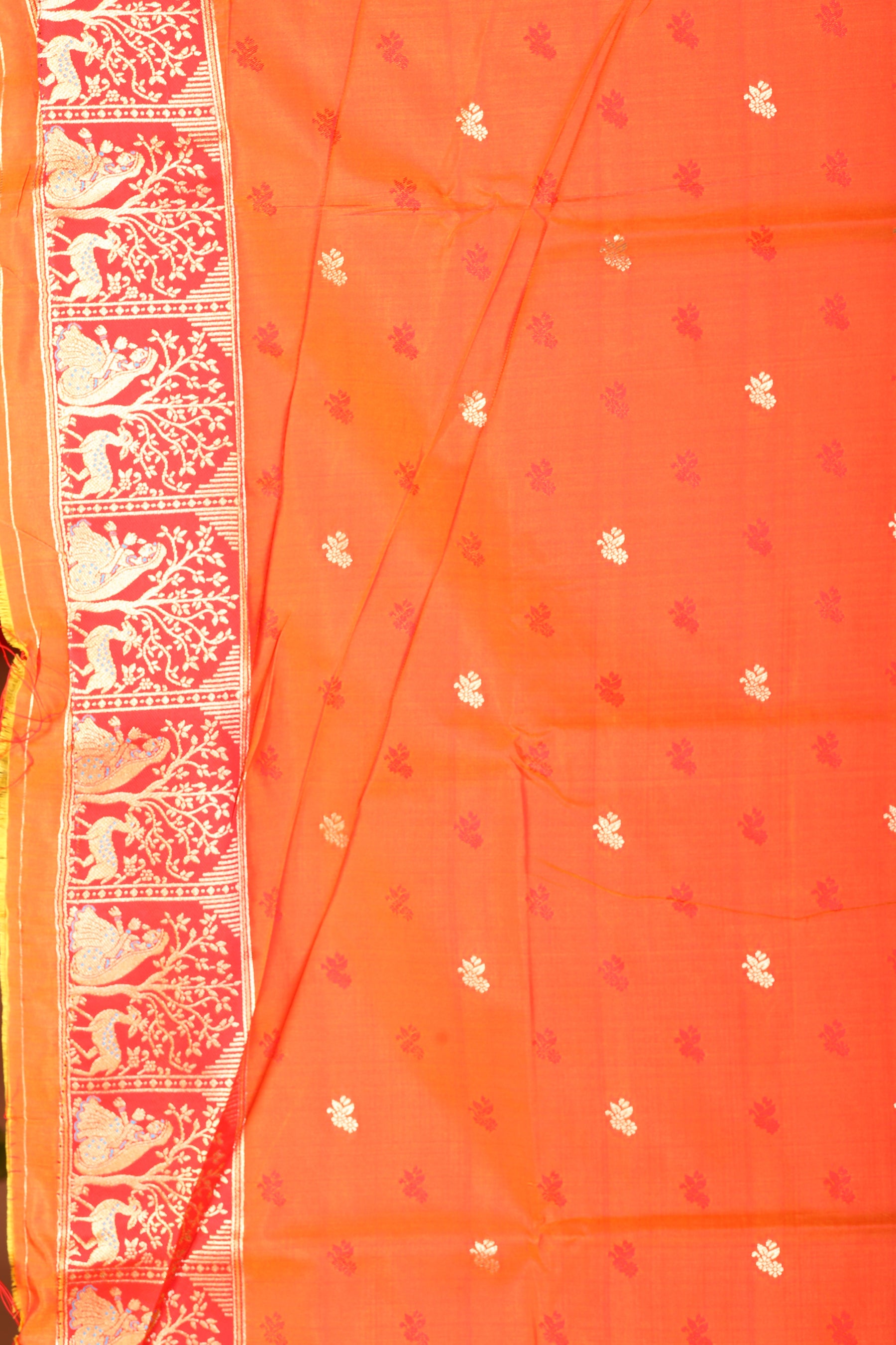 Sea Green Blended Baluchari Saree - Keya Seth Exclusive