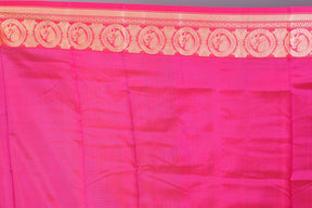 Purple Pattu Silk Saree with Blouse Piece - Keya Seth Exclusive