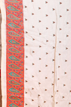 Yellow Blended Printed Silk Saree - Keya Seth Exclusive