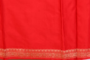 Red Pure Katan Silk Saree - Keya Seth Exclusive