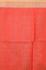 Load image into Gallery viewer, Rust Black Half &amp; Half Linen Handloom Saree - Keya Seth Exclusive
