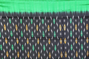 Black Pure Ikkat Saree - Keya Seth Exclusive
