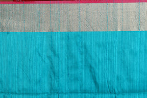 Sea Green Blended Tussar Saree - Keya Seth Exclusive