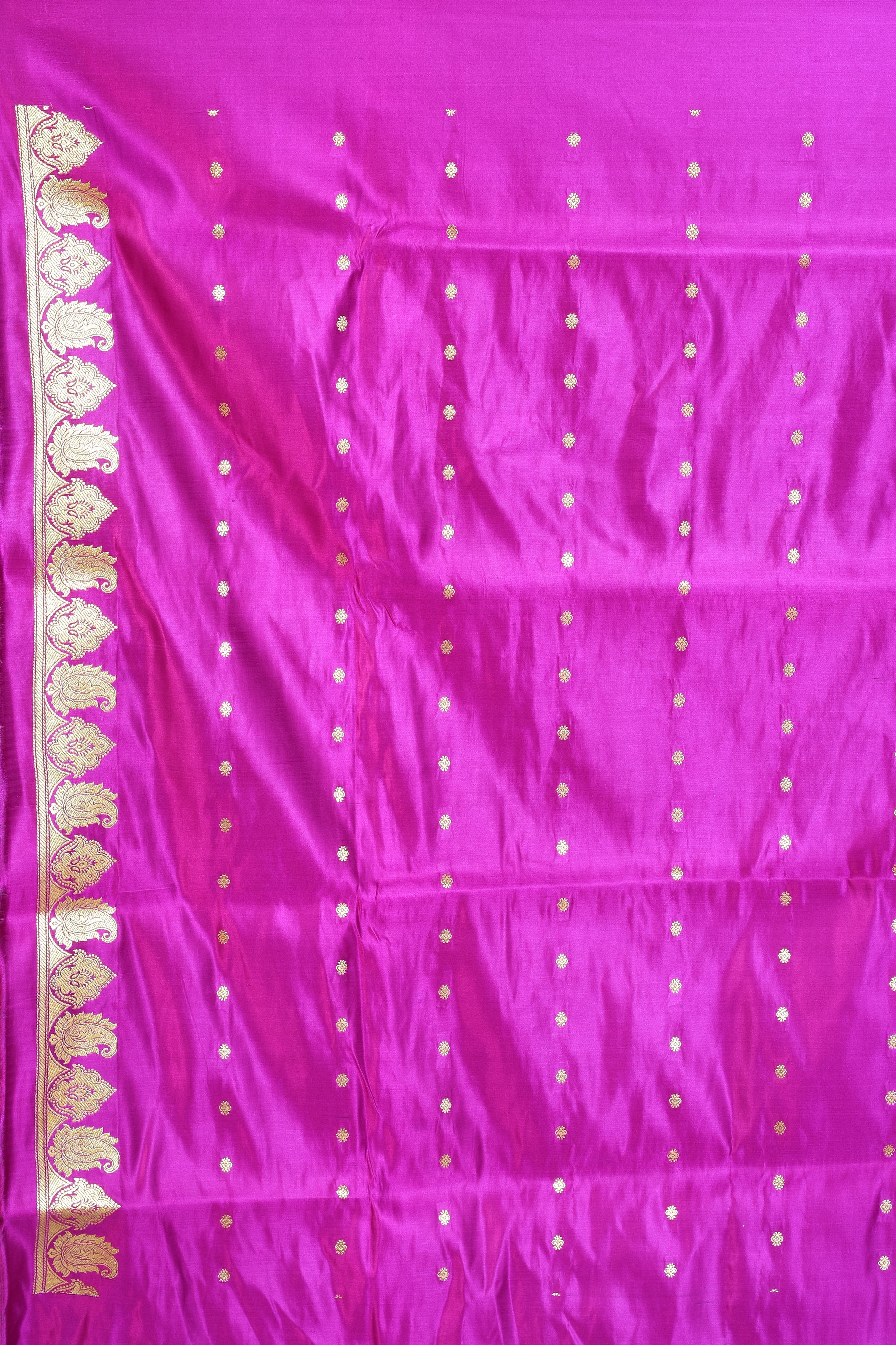 Magenta Banarasi Saree with Blouse Piece - Keya Seth Exclusive