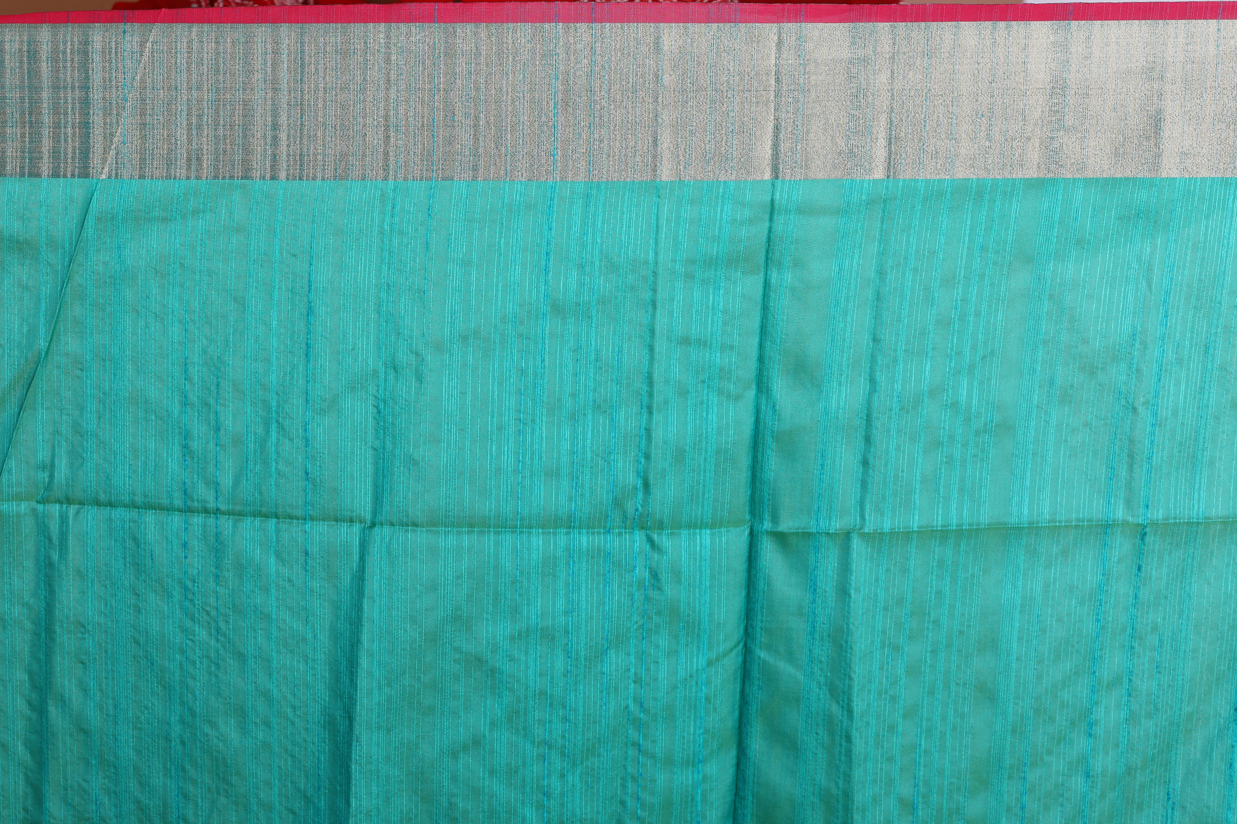 Olive Green Blended Handloom Saree - Keya Seth Exclusive