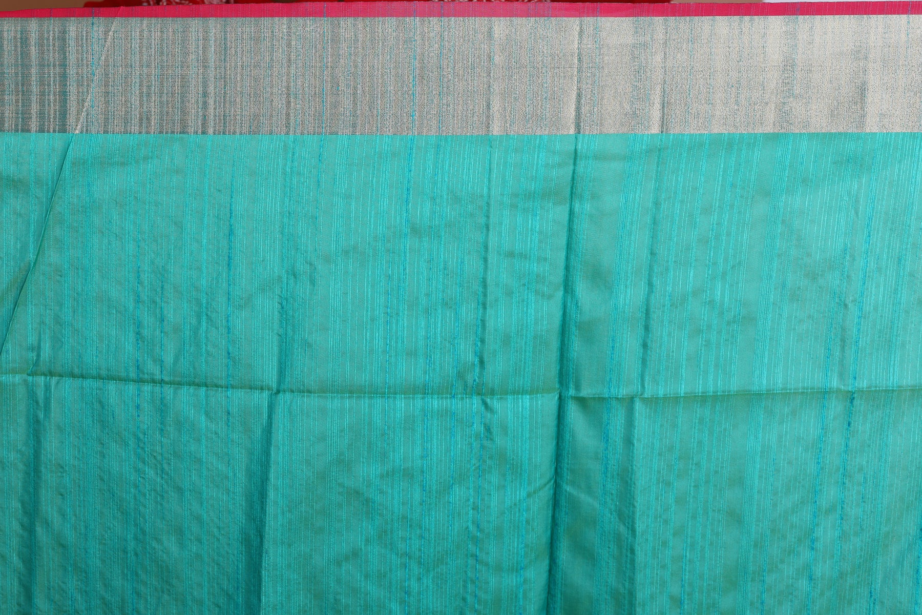 Olive Green Blended Handloom Saree - Keya Seth Exclusive