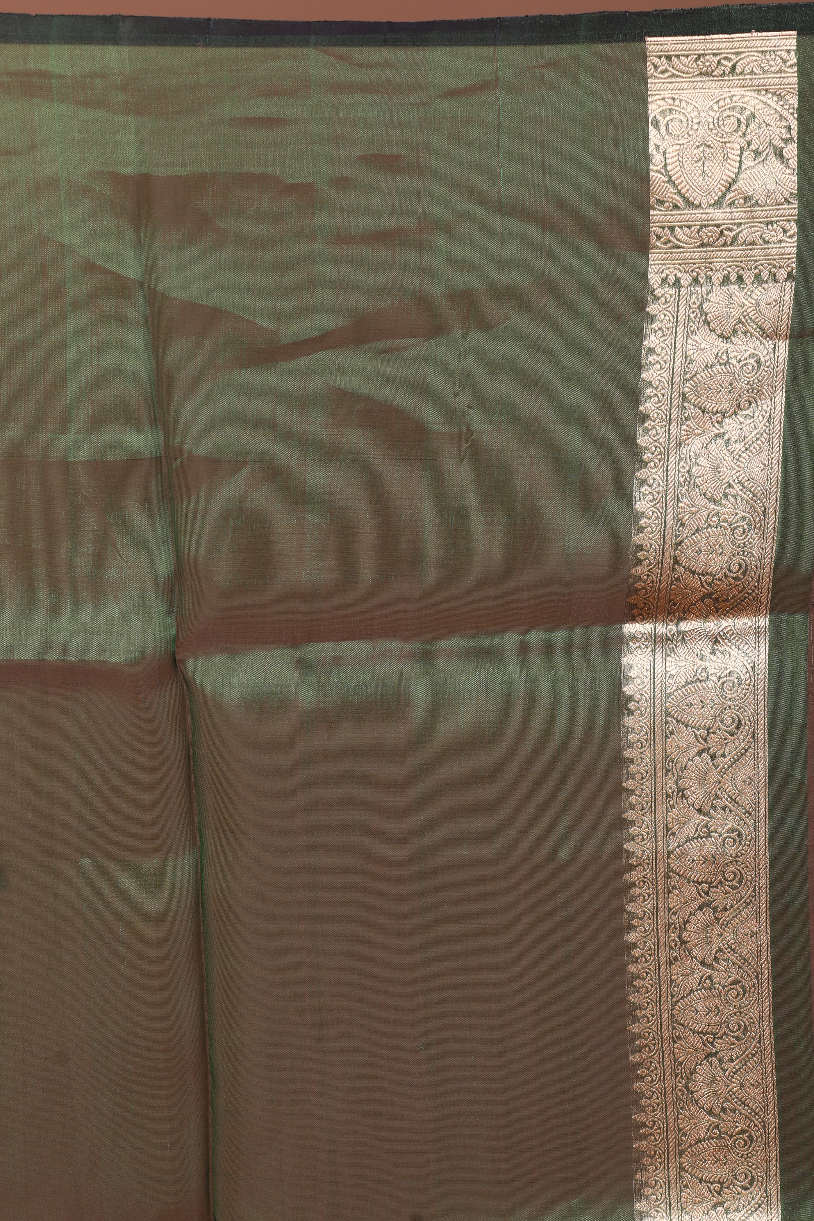 Green Pure Tissue Saree - Keya Seth Exclusive