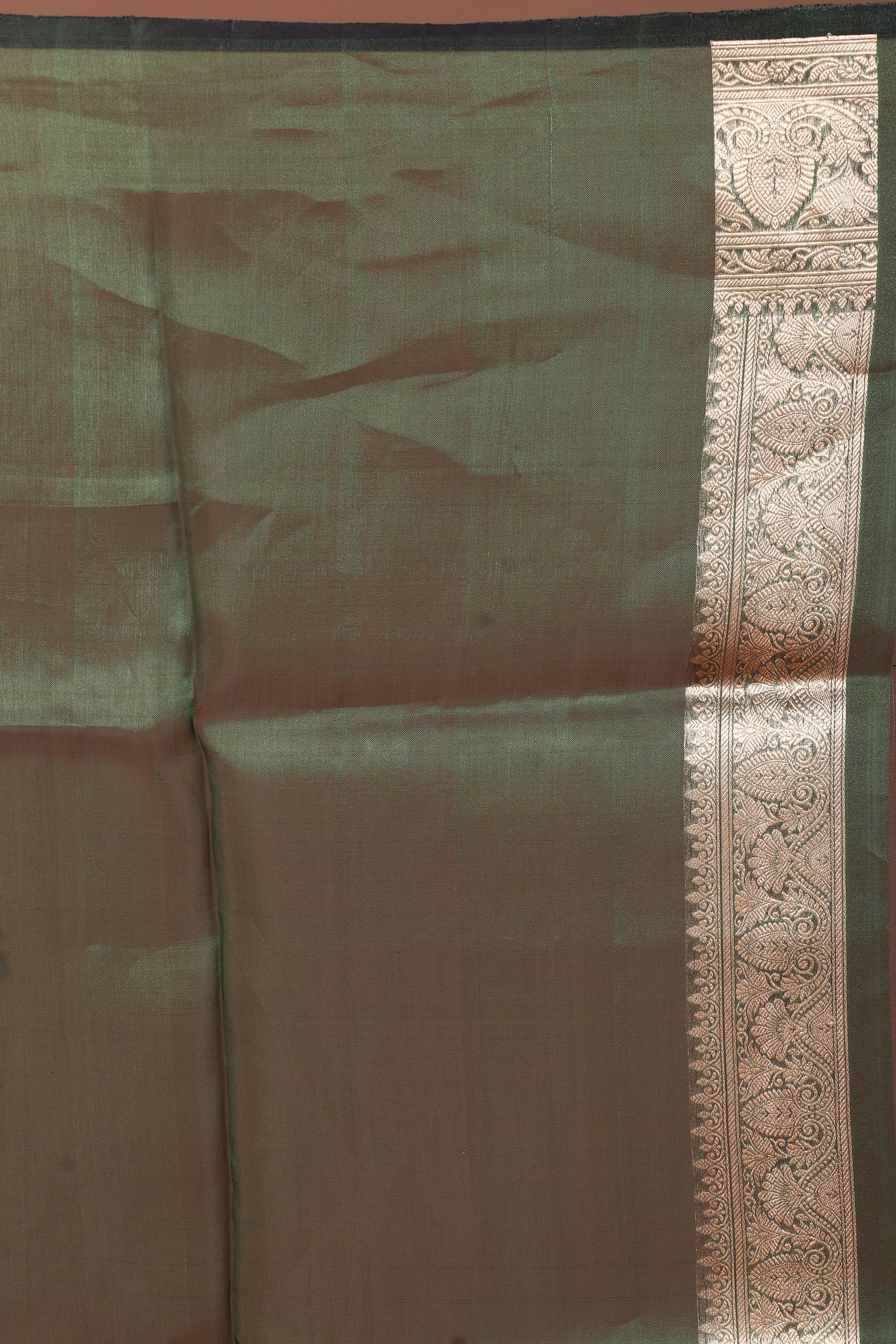 Green Pure Tissue Saree - Keya Seth Exclusive