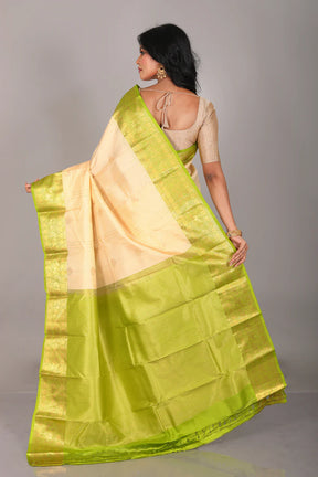 Offwhite Pure Kanjivaram Silk Saree - Keya Seth Exclusive