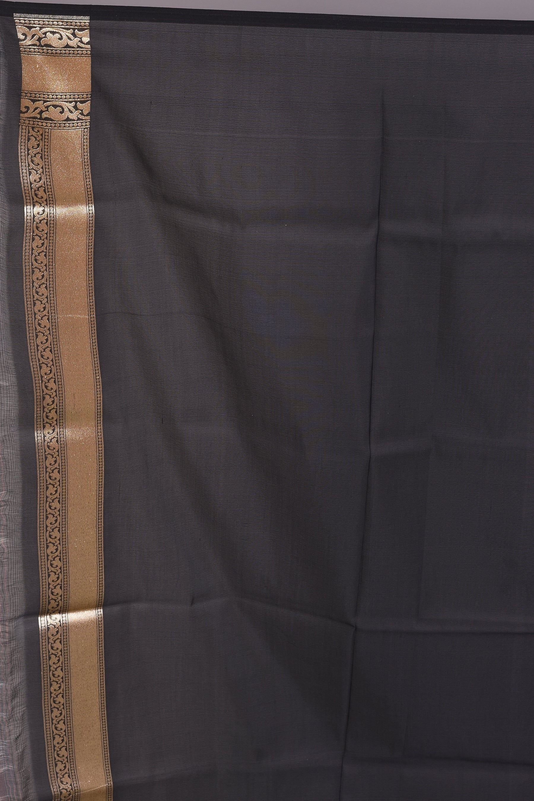 Black Uppada Silk Saree with Jal Work - Keya Seth Exclusive