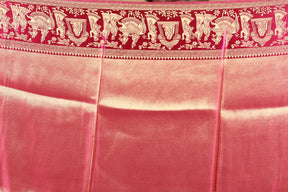 Orange Tissue Saree